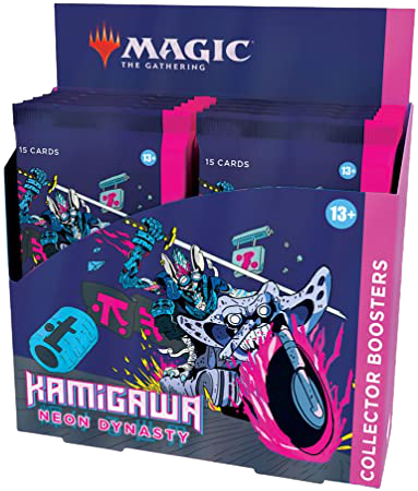 Buy Kamigawa Neon Dynasty Collector Booster Display | New, featuring exclusive foil cards, for collectors and MTG players.