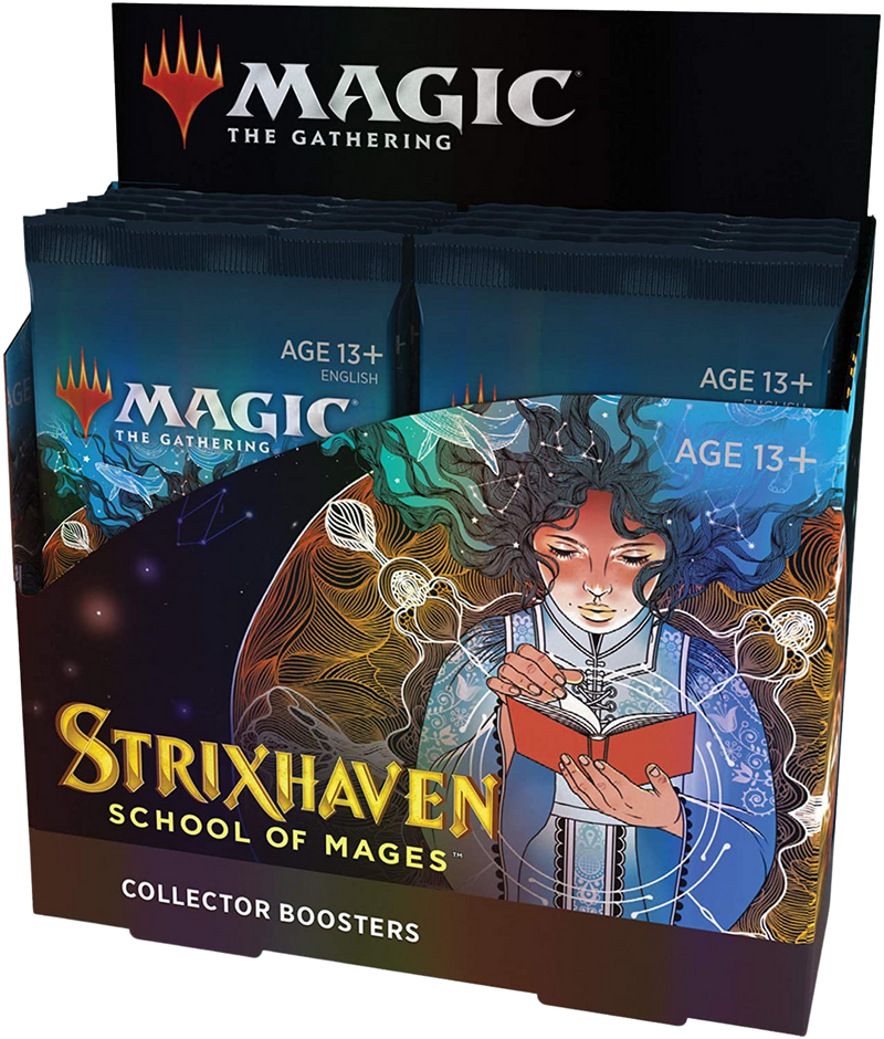Buy new Strixhaven Collector Booster Display, featuring exclusive foil cards, for Magic: The Gathering fans
