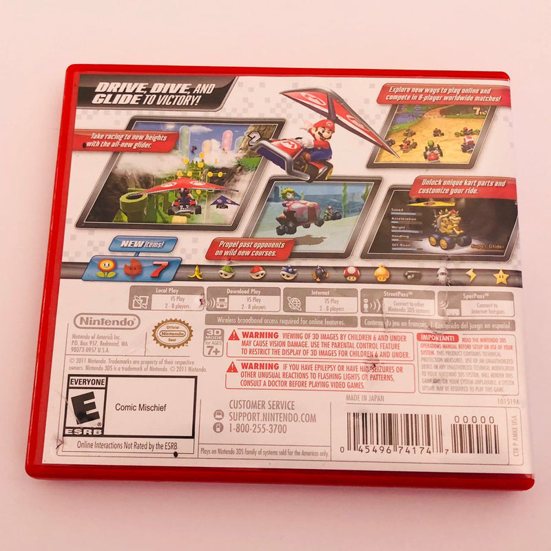 Buy Mario Kart 7 for 3DS, action-packed racing game with vibrant graphics and multiplayer mode