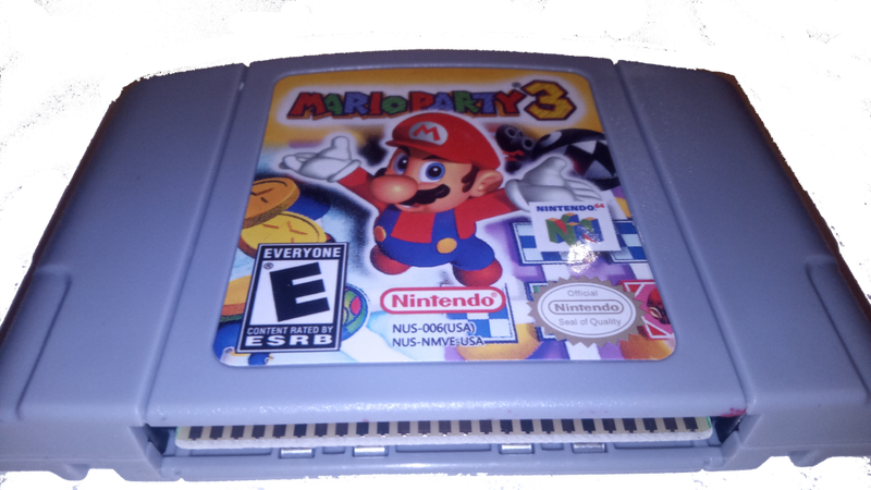 Buy Mario Party 3 N64 VG, classic multiplayer video game cartridge for Nintendo 64, vibrant graphics, family-friendly fun