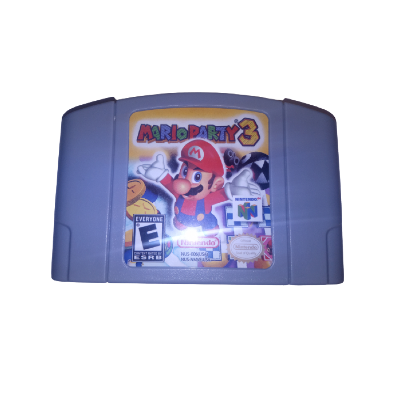 Buy Mario Party 3 N64 VG, classic multiplayer video game for Nintendo 64, vibrant graphics, family-friendly fun