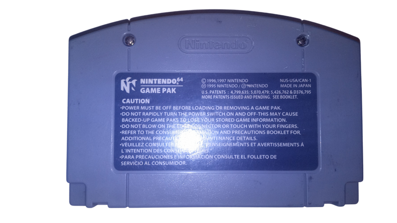 Vintage Perfect Dark N64 VG video game, classic shooter, mint condition cartridge