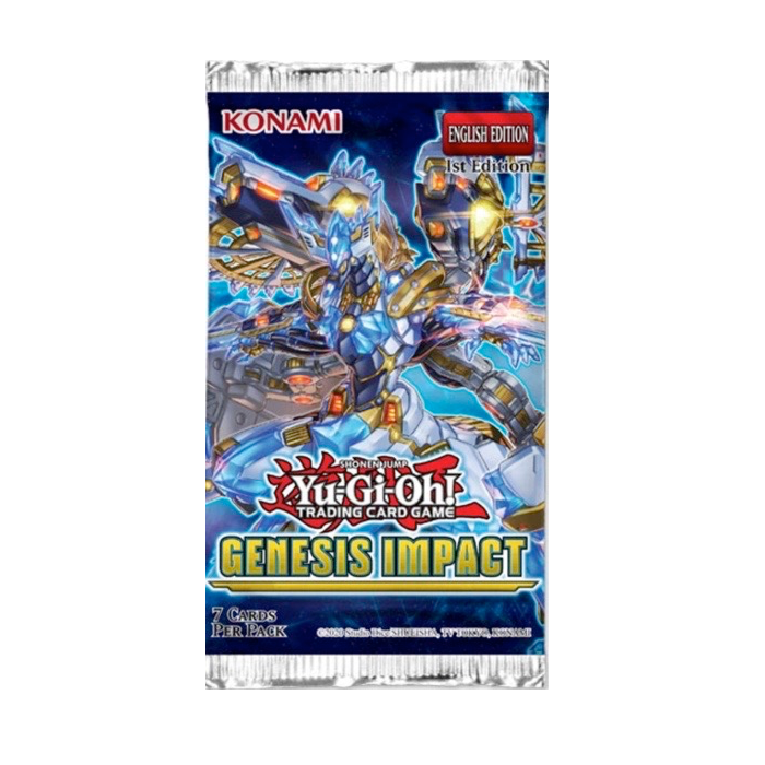 Buy Genesis Impact Booster 1st Edition New, sealed collectible card game pack for avid collectors and players