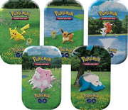 New Pokemon Go! Booster Tin, collectible card game, sealed pack, vibrant artwork, for collectors and fans