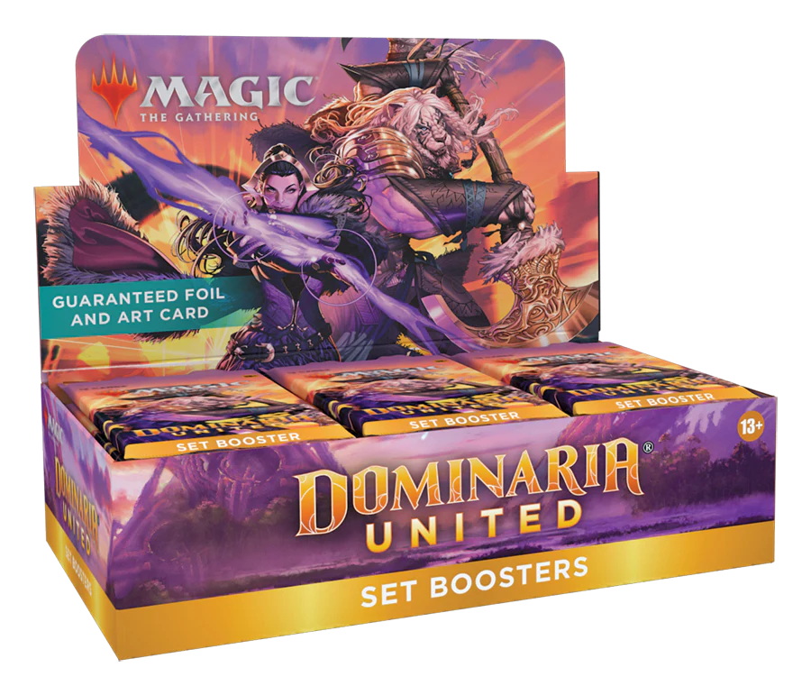 Buy now Dominaria United Set Booster Box | New, sealed collectible card game, magic-themed, latest edition