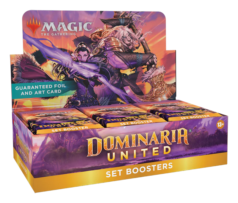 Buy now Dominaria United Set Booster Box | New, sealed collectible card game, magic-themed, latest edition