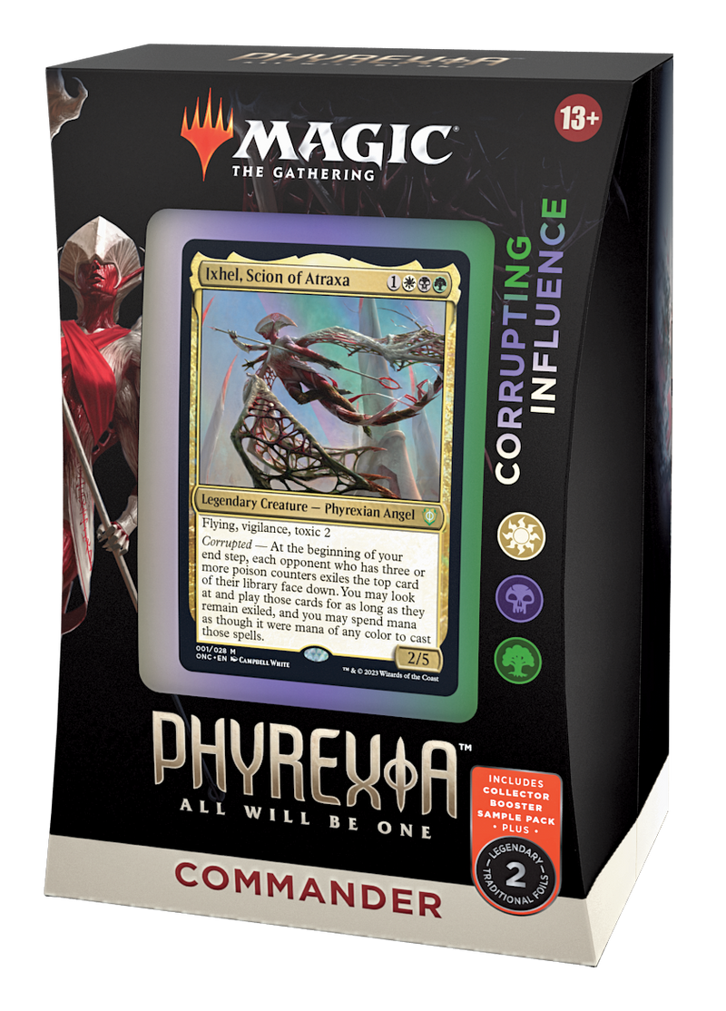 Buy new Phyrexia All Will Be One Commander Deck MTG, latest strategy game card set for collectors and players