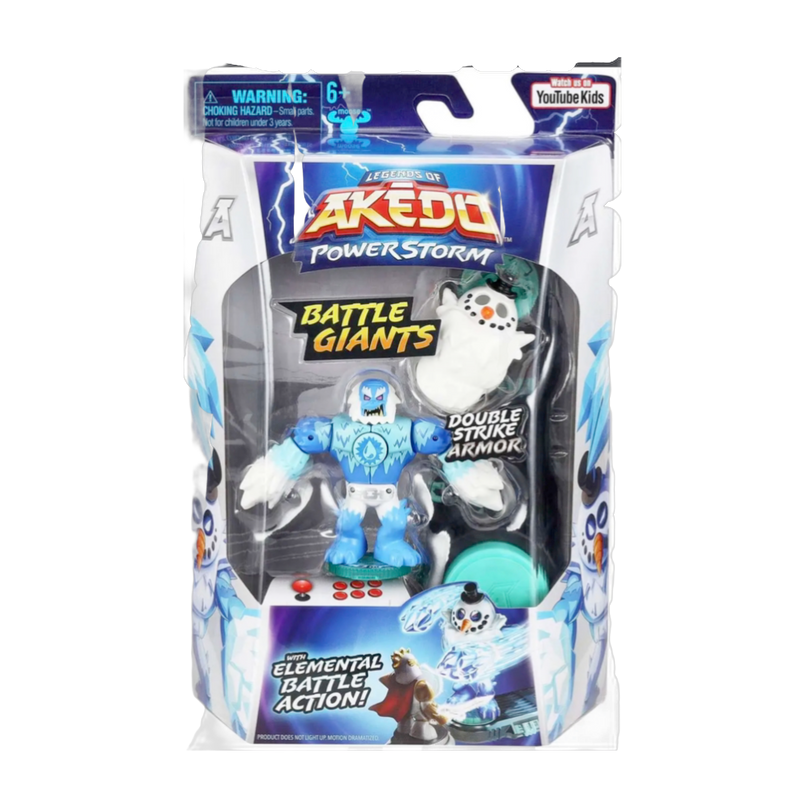 Buy new Akedo Powerstorm Battle Giants action figures, vibrant colors, durable plastic, collectible size, for kids