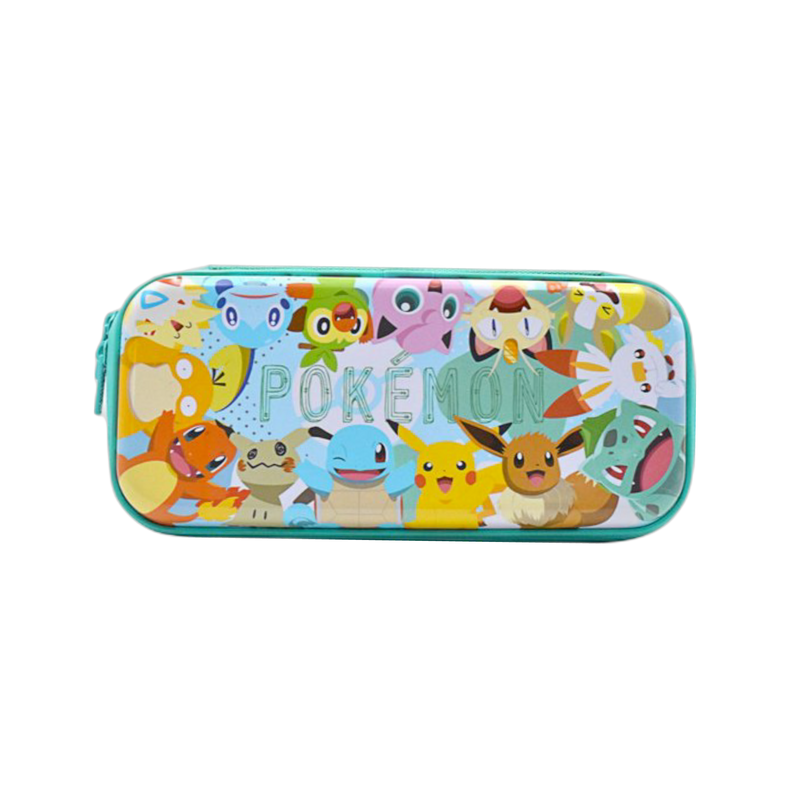 Buy durable Switch Zipper Travel Case | New in black, hard shell protection for gaming on the go, secure storage slots