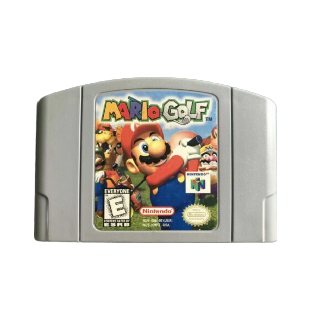 Vintage Mario Golf | N64 game cartridge, classic 1999 sports title, collectible condition