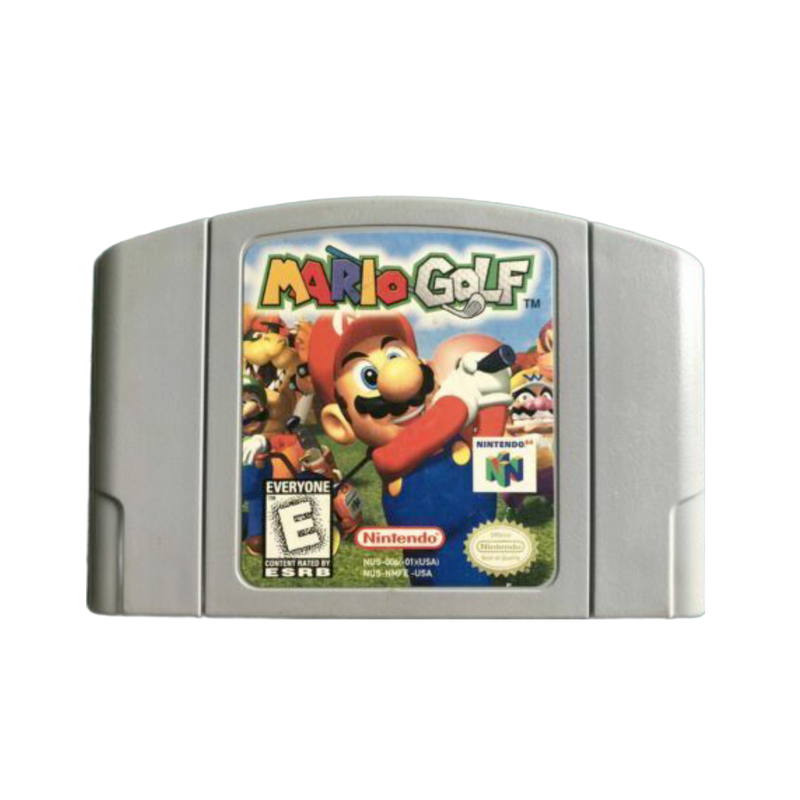 Vintage Mario Golf | N64 game cartridge, classic 1999 sports title, collectible condition