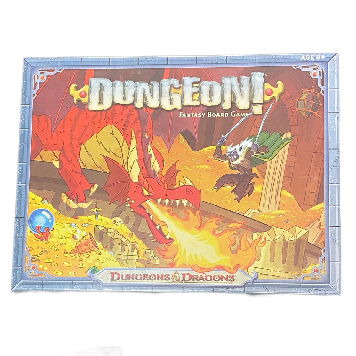 D&D Dungeon! Board Game for fantasy role-playing enthusiasts, colorful design, strategy-based family fun night option
