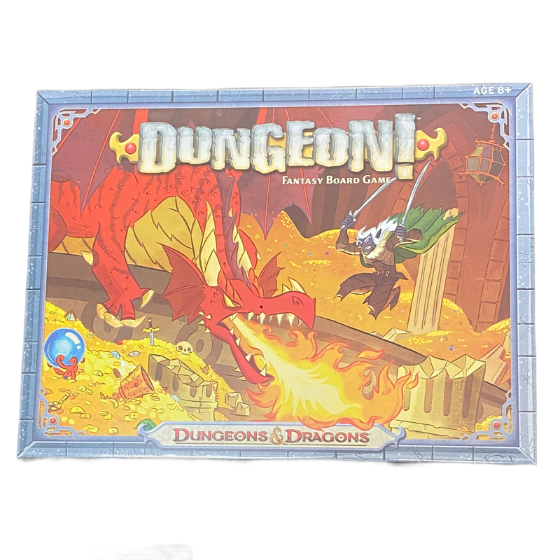 D&D Dungeon! Board Game for fantasy role-playing enthusiasts, colorful design, strategy-based family fun night option