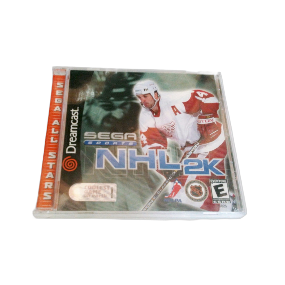 Sega NHL 2K Dreamcast game, vintage sports simulation for hockey fans, 2000 release