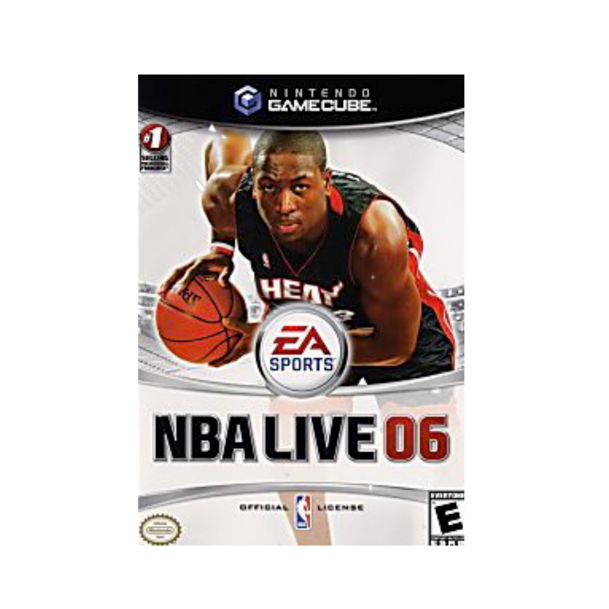 NBA Live ‘06 Gamecube edition, classic basketball video game, mint condition case