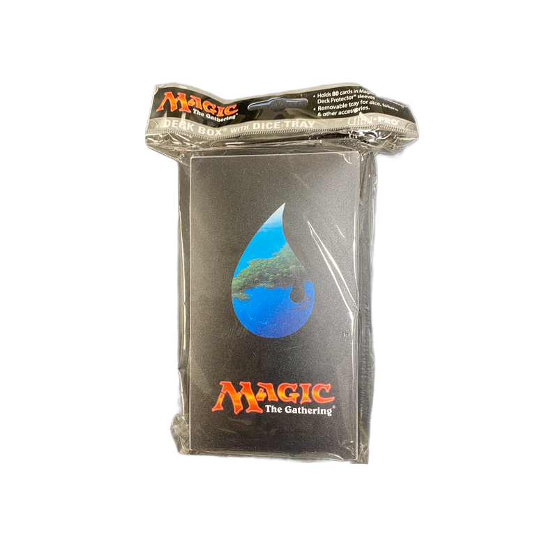 Ultra-Pro Deck Box Pro 80+ Card Deck Box in sleek black, durable plastic for Magic: The Gathering players