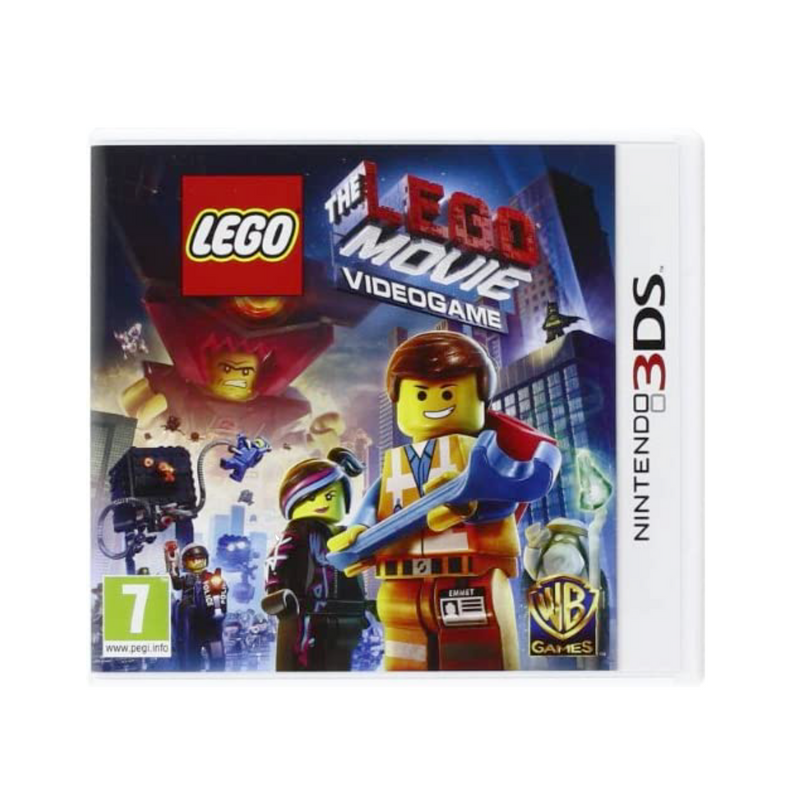 Lego Movie Video Game for 3DS, action-packed family-friendly adventure game with vibrant graphics