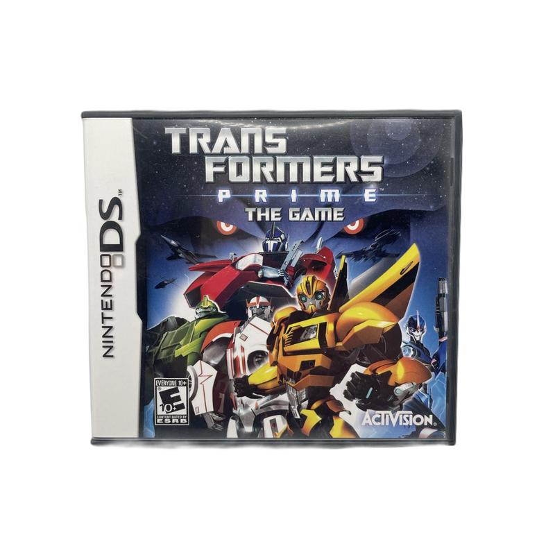 Buy Transformers Prime | DS video game, action-packed adventure for Nintendo DS, featuring iconic Autobots and Decepticons