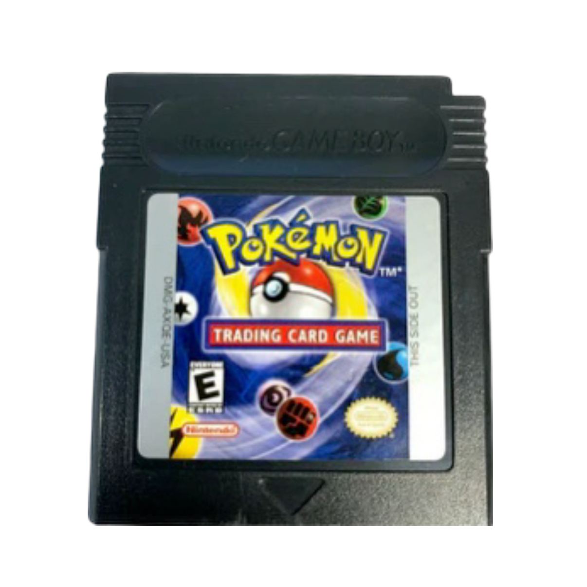 Vintage Pokemon Trading Card Game for Gameboy, classic 90s handheld gaming, collectible cartridge
