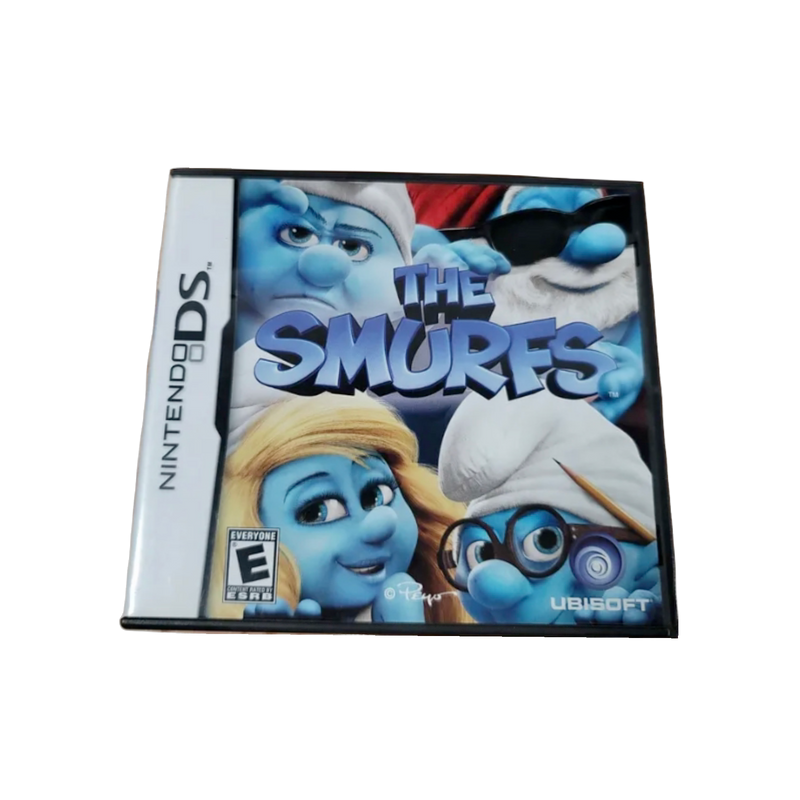 Buy The Smurfs DS game, a family-friendly adventure game for Nintendo DS with colorful graphics and fun puzzles.