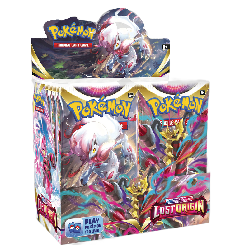 New Lost Origin Booster Box Pokemon TCG, sealed collectible card game pack, latest release