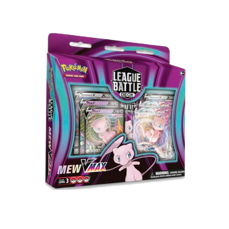 Buy latest Pokemon TCG VMAX League Deck, new and sealed, featuring rare holographic cards for collectors and gamers