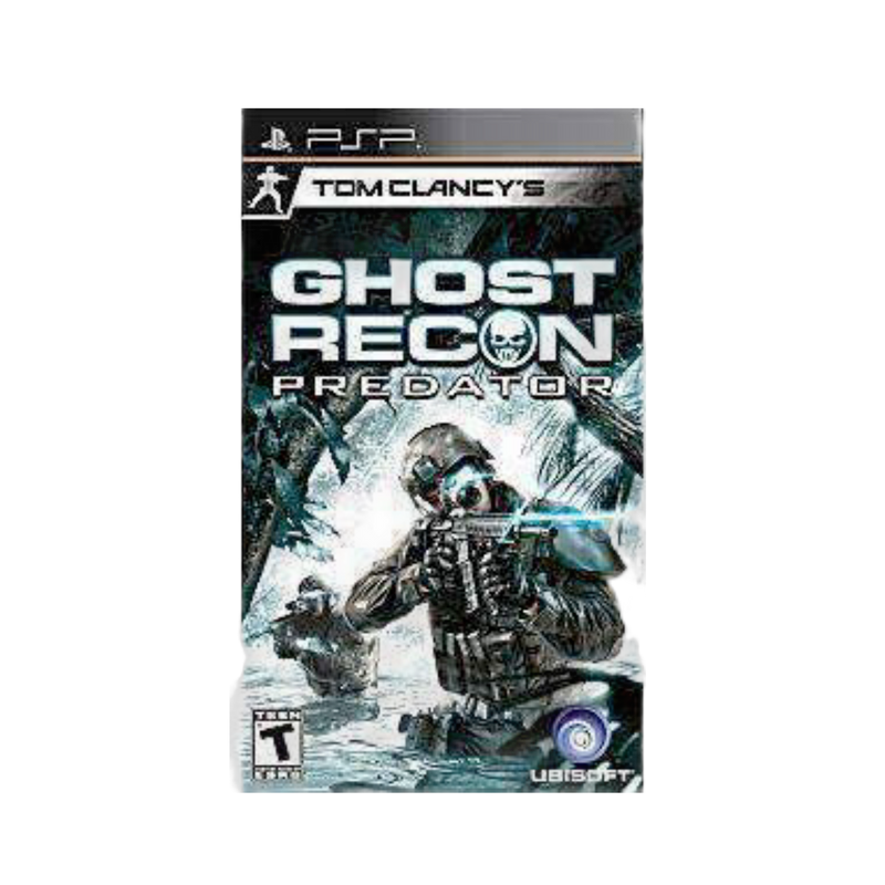 Tom Clancy's Ghost Recon Predator PSP game, action-packed military shooter for PlayStation Portable