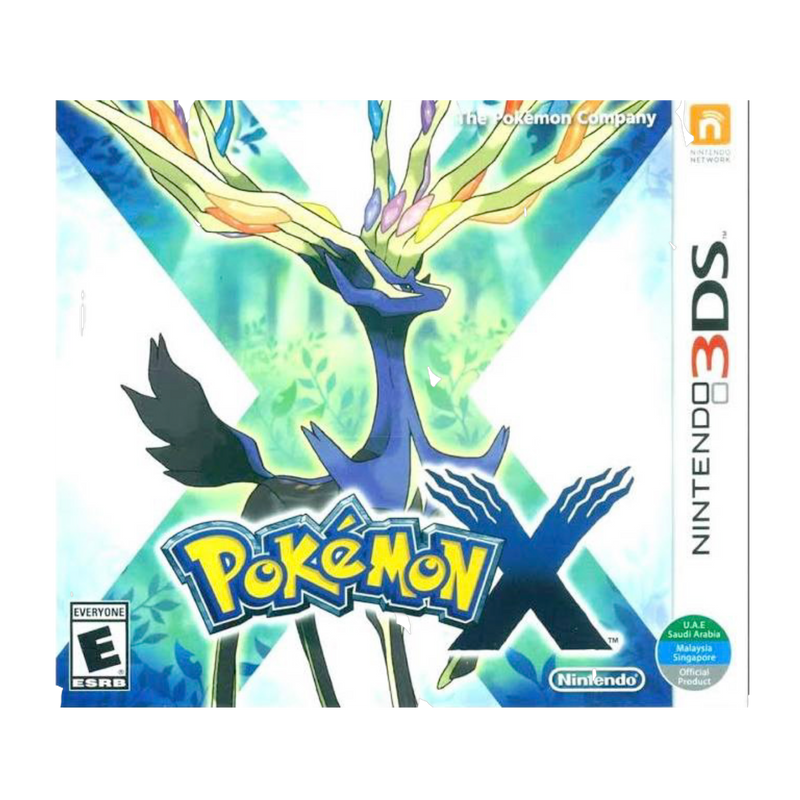 Buy Pokemon X Version for 3DS, featuring exclusive legendary Pokemon and immersive 3D graphics