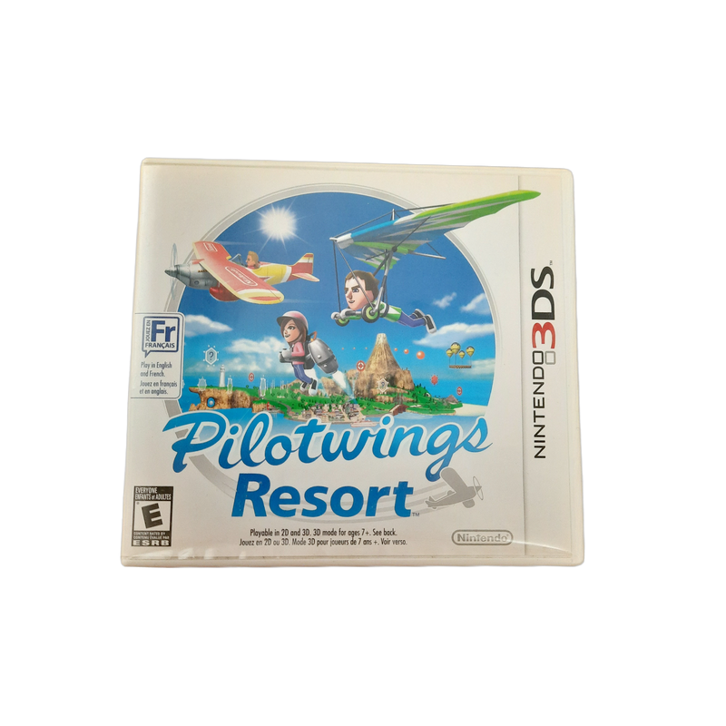 Pilotwings Resort 3DS game, vibrant island adventure, family-friendly flight simulation for Nintendo 3DS enthusiasts