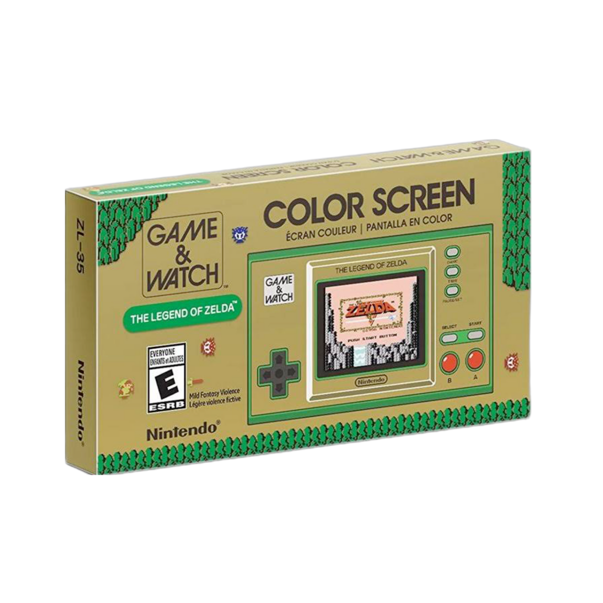 Buy now: New Legend of Zelda Game & Watch Console, limited edition, portable gaming, vibrant display