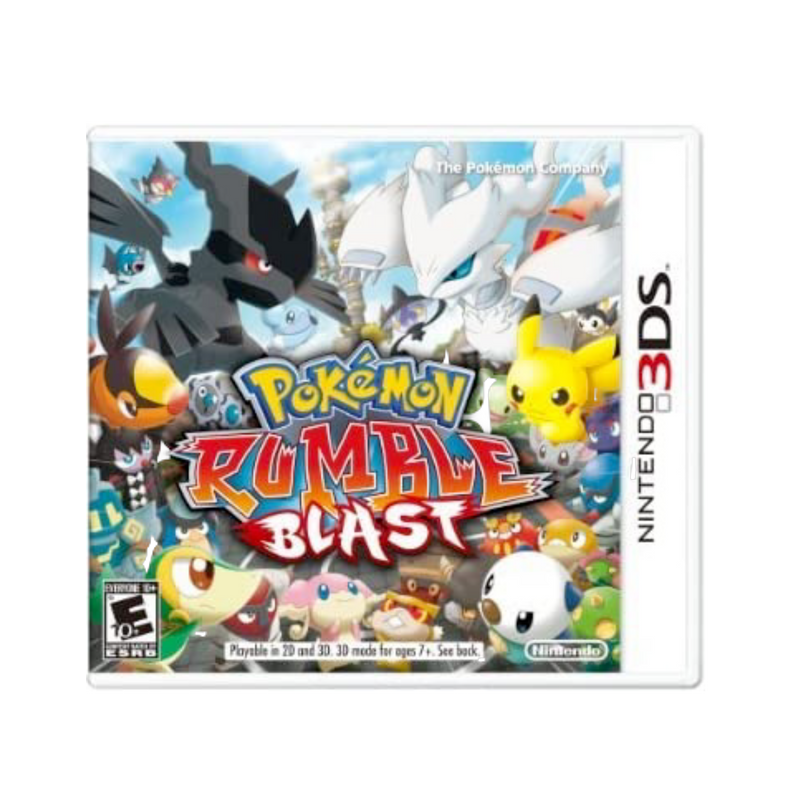 Buy Pokemon Rumble Blast 3DS game, action-packed adventure for Nintendo, family-friendly entertainment