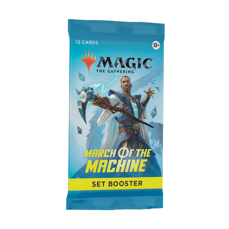 New March of the Machine Set Booster Pack for MTG, sealed collectible card game pack, latest release
