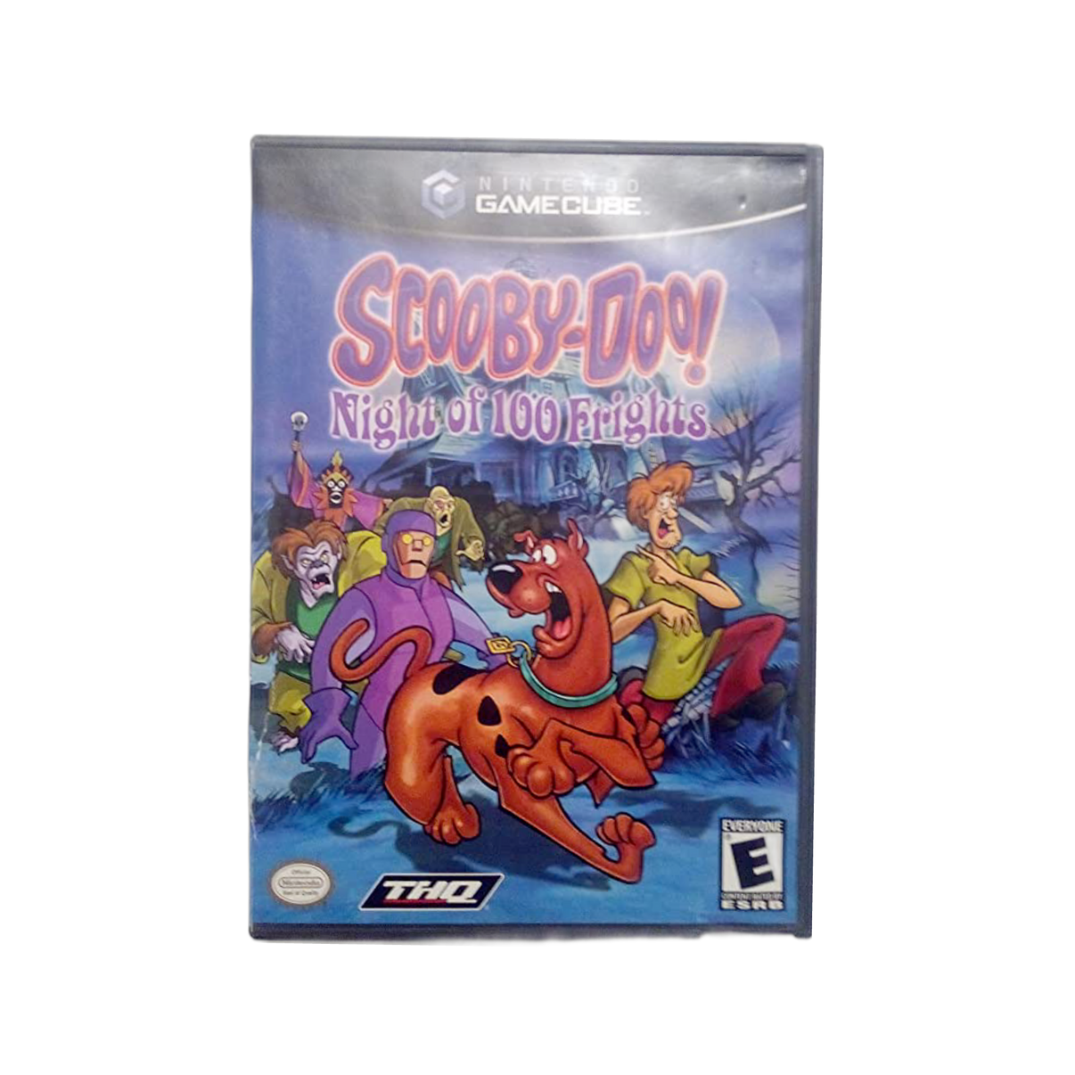 Scooby-Doo! Night of 100 Frights Gamecube, vintage action-adventure game, collectible case, family-friendly entertainment