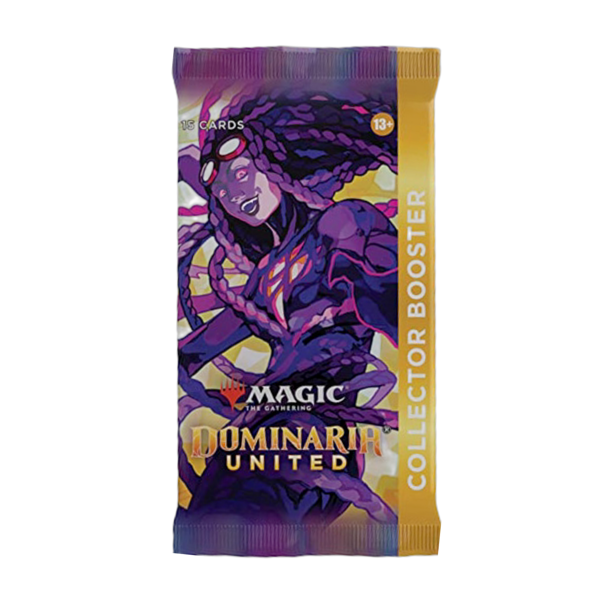 Buy new Dominaria United Collector Booster pack, featuring rare MTG cards, exclusive foils & art styles for collectors and...