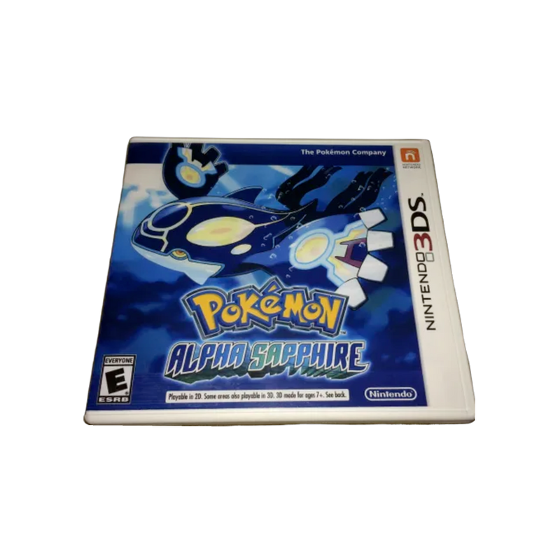 Buy Pokemon Alpha Sapphire Version for 3DS, featuring exclusive legendary Pokemon and immersive 3D graphics
