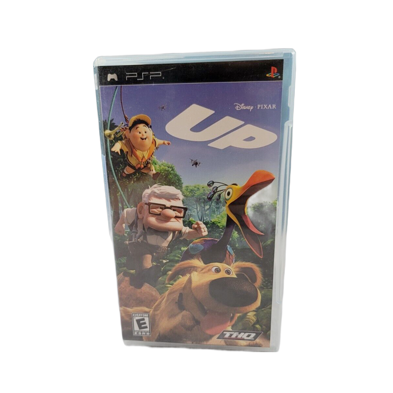 UP Movie PSP UMD video, vibrant cover art, family-friendly adventure film for portable gaming console