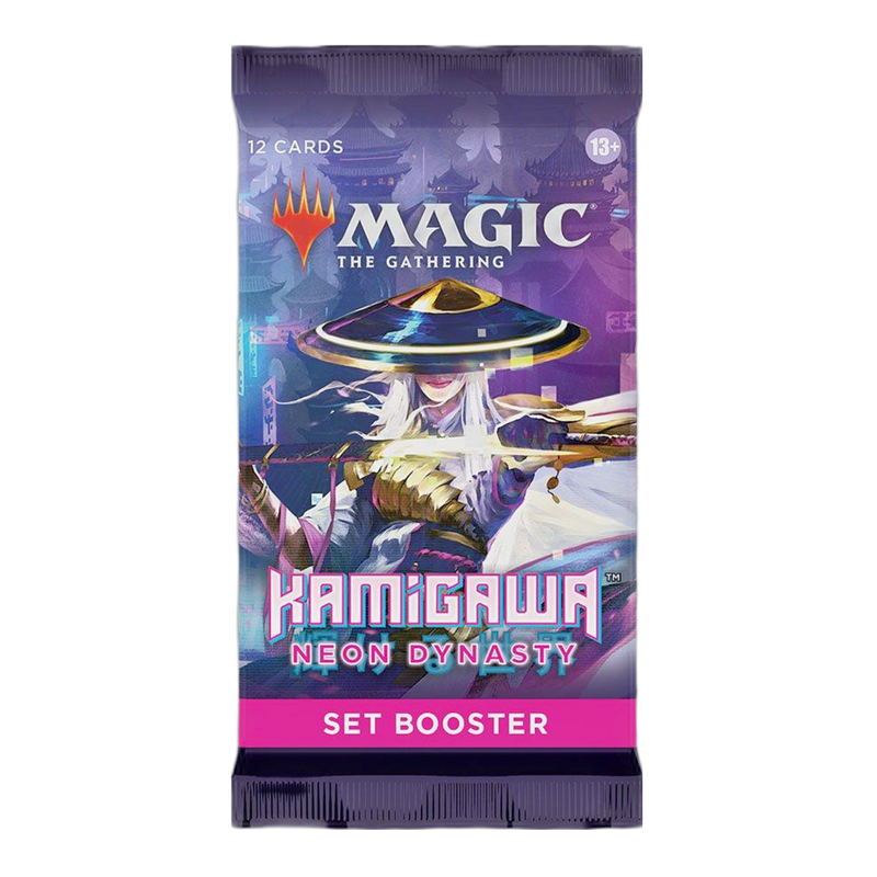 Buy new Kamigawa Neon Dynasty Set Booster pack, featuring exclusive Japanese-inspired art, for Magic: The Gathering collec...
