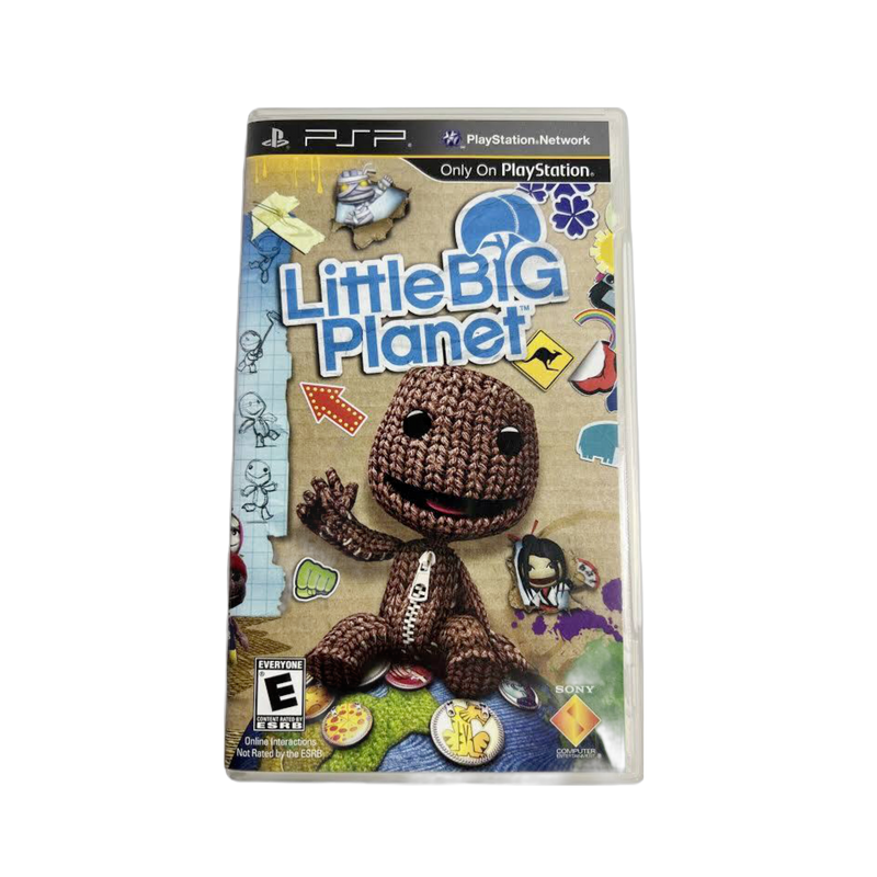 Little Big Planet PSP game, family-friendly platform adventure, vibrant graphics, for Sony PlayStation Portable