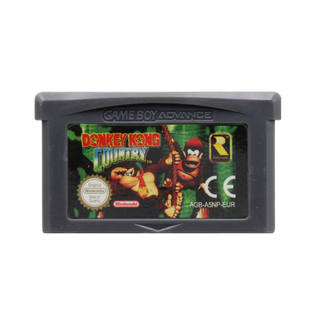 Donkey Kong Country GBA classic game cartridge, vibrant label, collectible edition for Nintendo enthusiasts