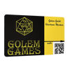 Exclusive Golem Guild Membership card, premium access perks, digital and physical benefits package