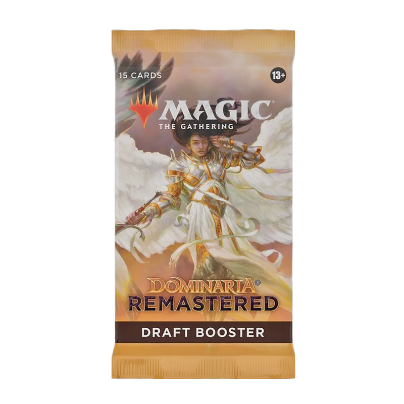 Buy new Dominaria Remastered Booster Pack for Magic the Gathering, featuring rare cards & exclusive artwork