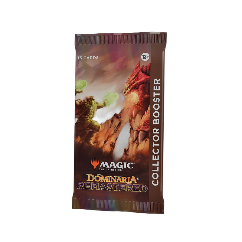 Magic the Gathering Dominaria Remastered Collector Booster Pack, new and sealed, for collectors and players