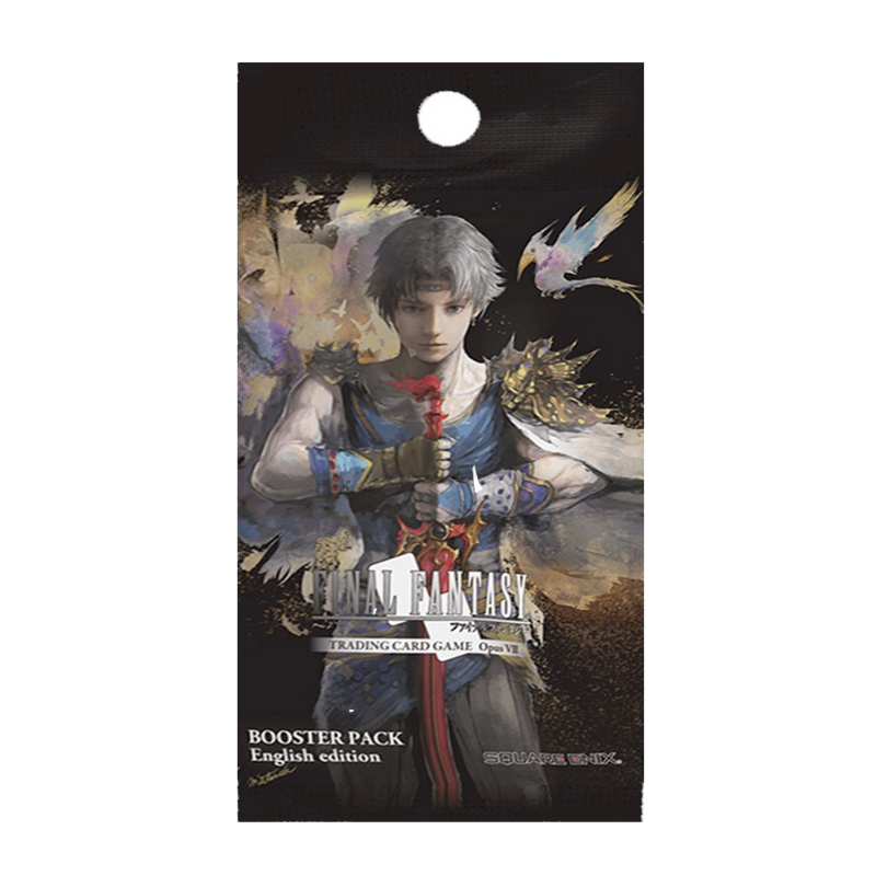 Opus VII Booster Pack FFTCG new, sealed collectible card game pack, latest expansion set