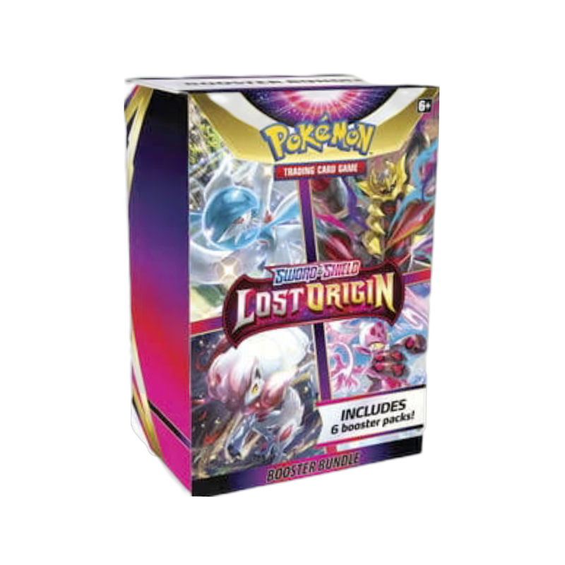 New Lost Origin Booster Bundle Pokemon set featuring exclusive cards, vibrant artwork, and collector's items