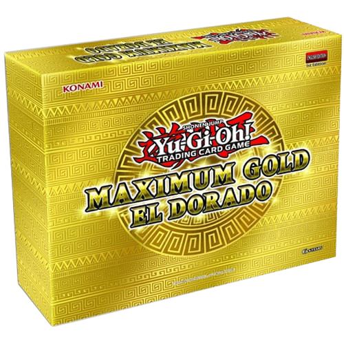 One sealed box of Yugioh Maximum Gold: El Dorado.