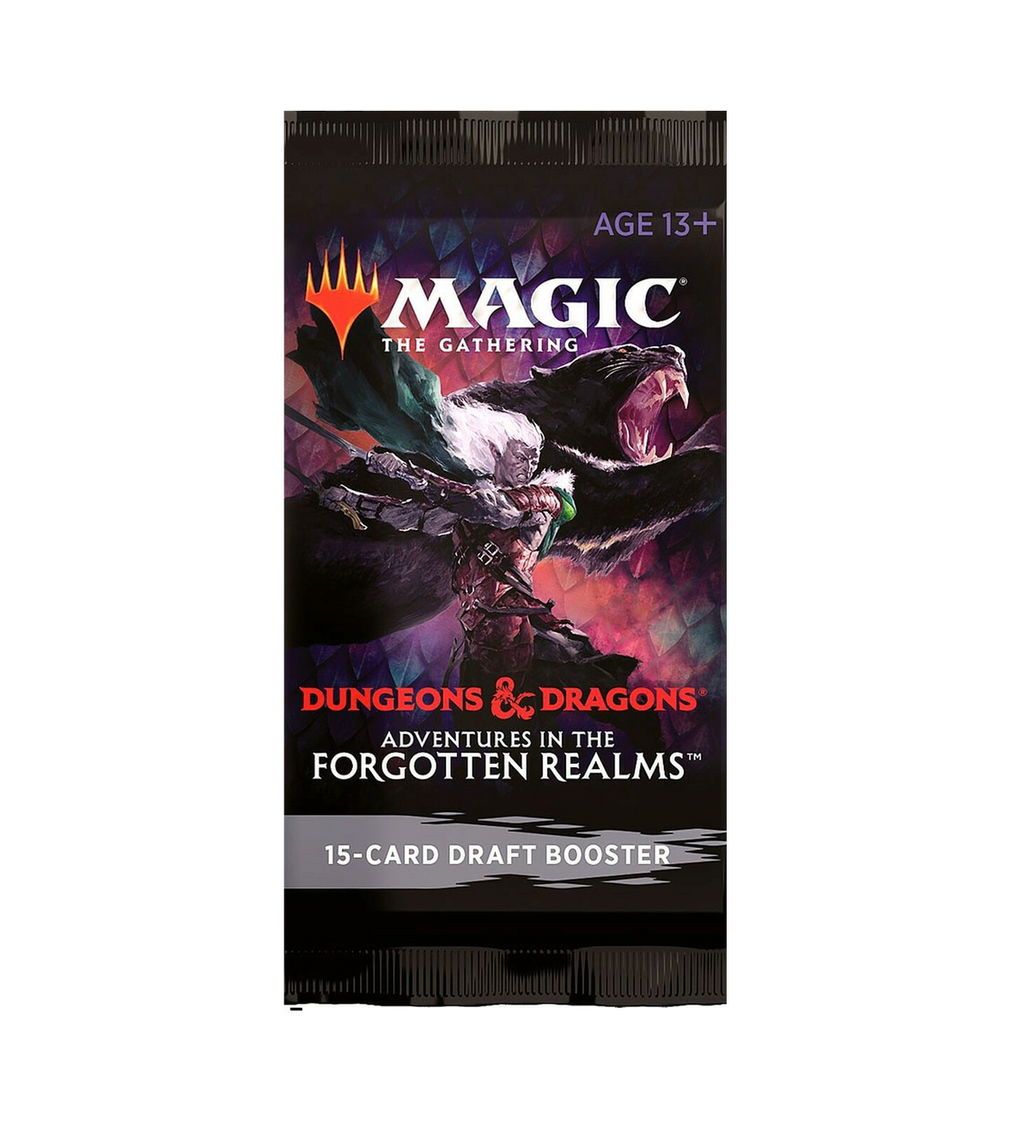 Buy new Adventures in the Forgotten Realms Booster Pack for draft play, featuring exclusive fantasy artwork and rare cards