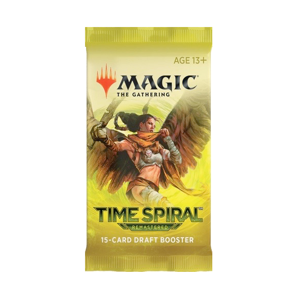 Time Spiral Remastered Booster Pack Magic, new sealed collectible card game pack, vintage design