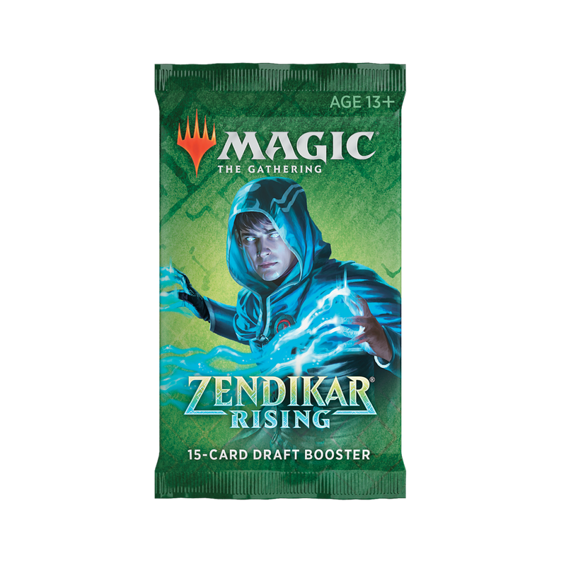 Zendikar Rising Booster Pack Draft, new sealed Magic the Gathering cards for collectors and gamers